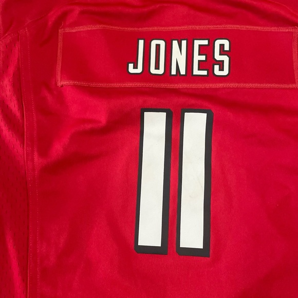 Women Nike Atlanta Falcons Julio Jones XL #11 ON FIELD NFL. Jersey - Picture 12 of 14